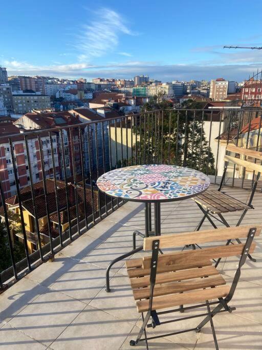 Acogedor Loft Con Vistas A La Ciudad Apartment Santander Bagian luar foto